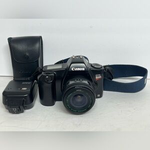 Canon EOS Rebel II Camera Body 35mm SLR Film Camera W/ Lens Works Need Battery